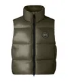 Canada Goose Sleevless Down Vest In Green