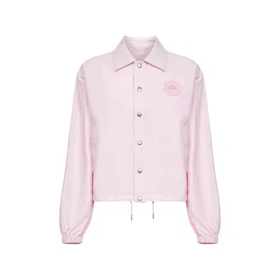 Canada Goose Snap-button Bomber Jacket In Pink