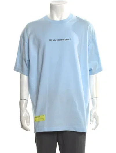 Pre-owned Canada Goose Snow Goose Zenith Graphic Print T-shirt In Blue