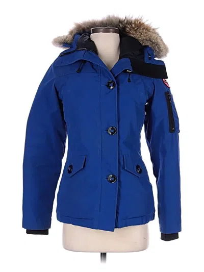 Pre-owned Canada Goose Snow Jacket In Blue