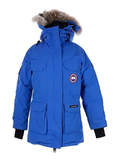 Pre-owned Canada Goose Snow Jacket In Blue