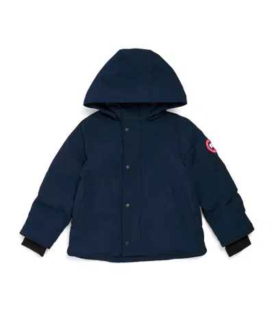 Canada Goose Kids' Snowy Owl Down Parka In Navy