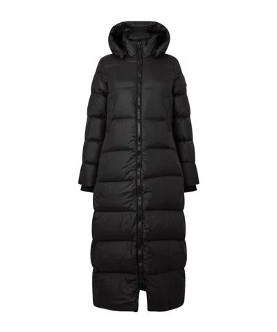 Canada Goose Solid Color Down Jacket In Black