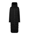 Canada Goose Clair Long 750 Fill Power Down Puffer Coat In Black