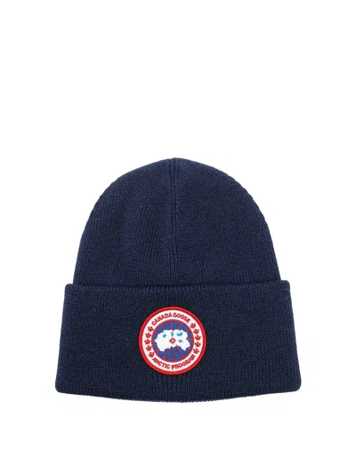 Canada Goose Blue Artic Toque Hat