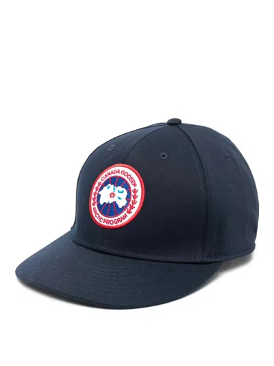 Canada Goose Baseball Cap In Dark Blue