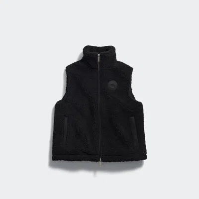 Canada Goose Soren Fleece Vest In Black