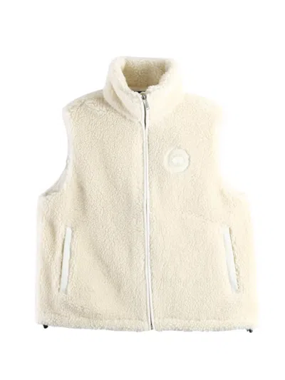 Canada Goose Soren Fleece-texture Gilet In Neutral