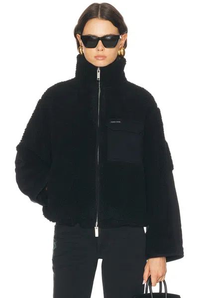 Canada Goose Soren Full Zip Fleece Jacket In Black