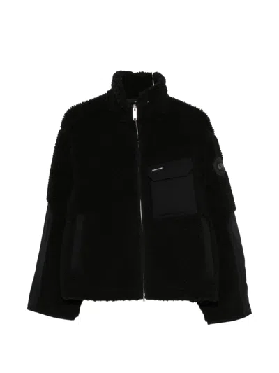 Canada Goose Soren Zip-up Fleece Jacket In Black