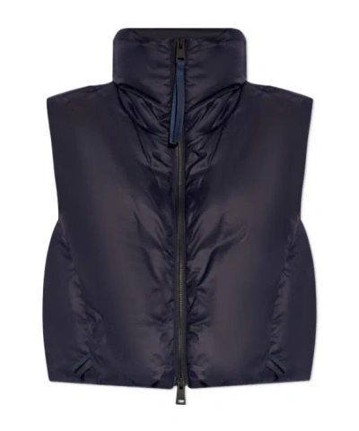 Canada Goose Spessa Cropped Gilet In Blue