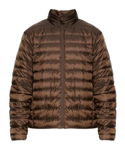 Canada Goose Stand-collar Down Jacket In Brown