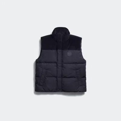 Canada Goose Sterling Corduroy-panelled Puffer Gilet In Multi