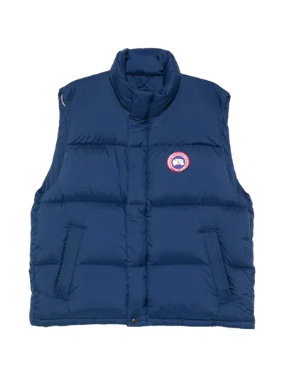 Canada Goose Sterling Puffer Vest In Blue