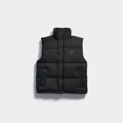 Canada Goose Sterling Puffer Vest Tonal Disc In Black