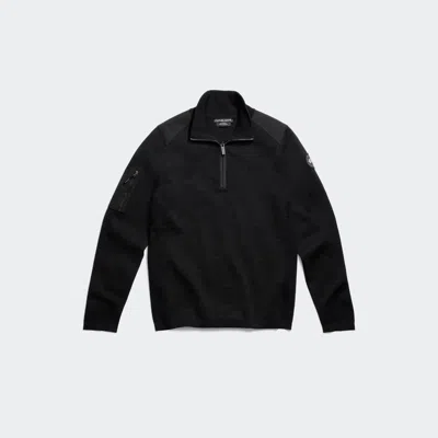 Canada Goose Stormont ¼ Zip Sweater Black Label