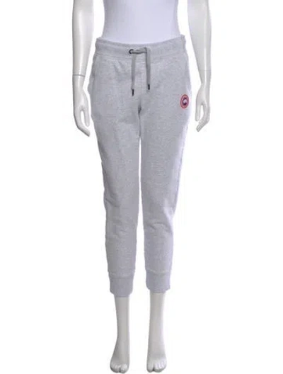 Pre-owned Canada Goose Straight Leg Pants In Gray