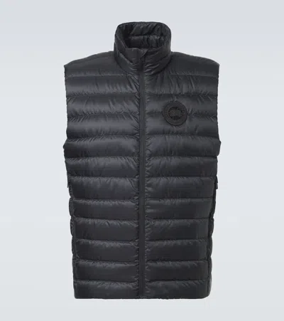 Canada Goose Stratus Down Vest In Black