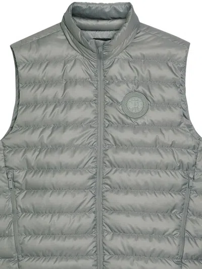 Canada Goose Stratus Down Vest In Gray