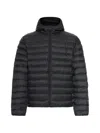 Canada Goose Men Stratus Tonal Label Hooded Jacket In Black