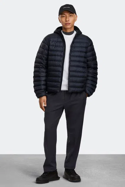 Canada Goose Stratus Hoodie Tonal Disc In Blue