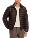 Canada Goose Nylon Down Jacket In Brown