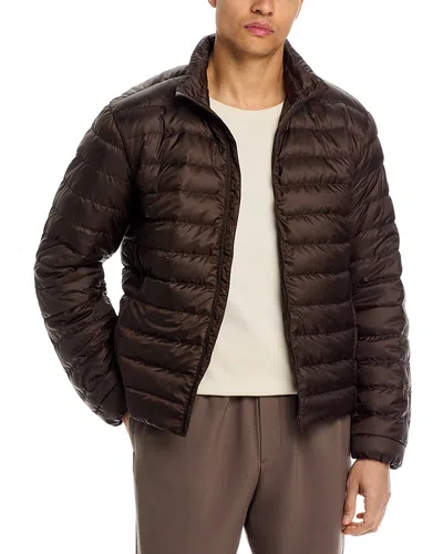 Canada Goose Nylon Down Jacket In Brown