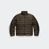 Canada Goose Nylon Down Jacket In Brown
