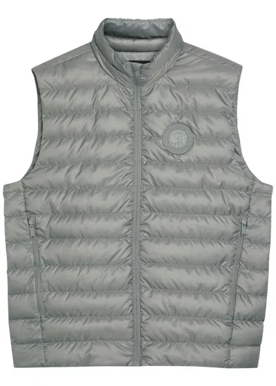 Canada Goose Stratus Padded Ripstop Shell Gilet In Gray