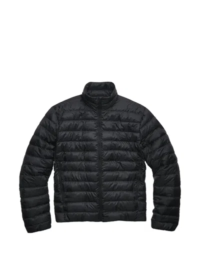 Canada Goose Quilted Lightweight Jacket With High Collar In Black