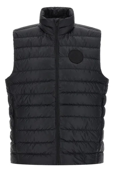 Canada Goose Stratus High Collar Padded Vest Side Pockets In Multi