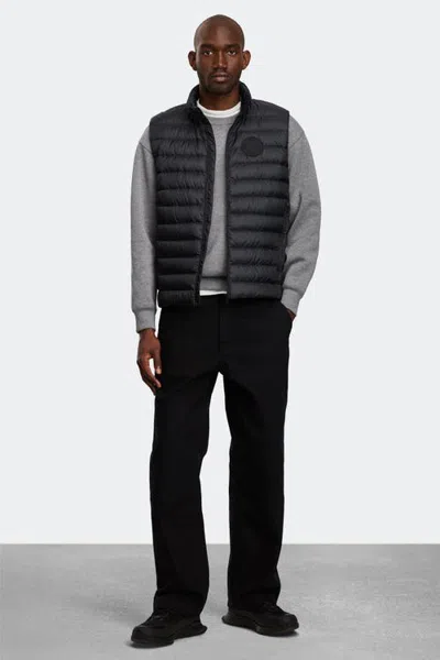 Canada Goose Stratus Vest Tonal Disc In Black