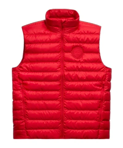 Canada Goose Stratus Vest Tonal Label In Red
