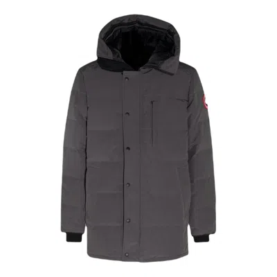 Canada Goose Stylish And Warm Grey Men's Hooded Parka Jacket