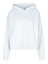 Canada Goose 'muskoka' Cotton Hooded Sweatshirt With Ribbed Finish In Plata