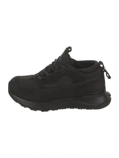 Pre-owned Canada Goose Suede Athletic Sneakers W/ Tags In Black