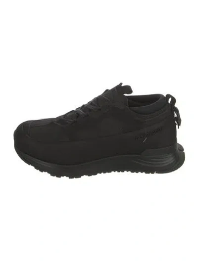 Pre-owned Canada Goose Suede Athletic Sneakers W/ Tags In Black