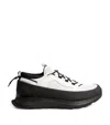 Canada Goose Glacier Trail Rubber And Leather-trimmed Suede Hiking Sneakers In Black