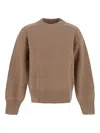 Canada Goose Baysville Wool Crewneck Sweater In Negro