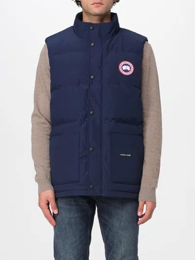 CANADA GOOSE SUIT VEST CANADA GOOSE MEN COLOR NAVY,H40176045