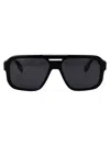 Canada Goose 59mm Modified Rectangular Sunglasses In Black