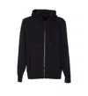 Canada Goose Hooded Sweater With Front Pockets And Ribbed Cuffs In Black