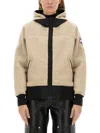 Canada Goose Simcoe Tech Fleece Zip Hoodie In Beige