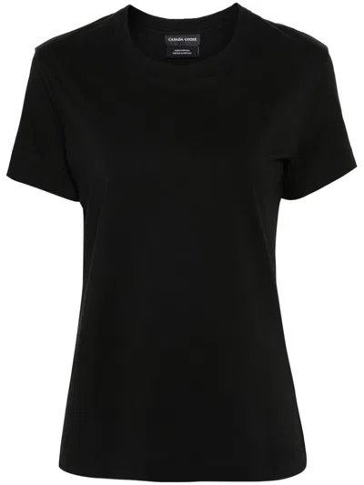 Canada Goose Black 'black Label' Broadview T-shirt