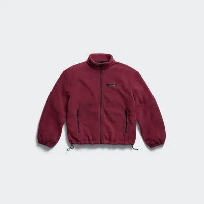 Canada Goose Tayen Fleece Jacket In Burgundy