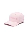 Canada Goose Technical Twill Embroidered Logo Baseball Cap In Pink