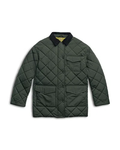 Canada Goose Terra Diamond Quilted Coat In Green