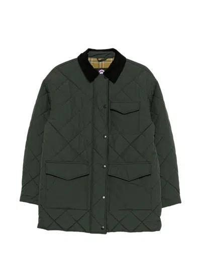 Canada Goose Terra Quilted Jacket In Green