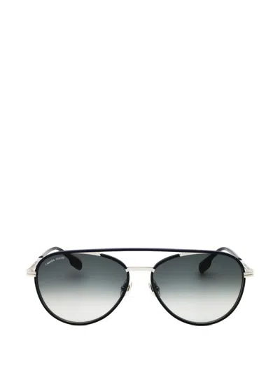 Canada Goose Titanium Pilot-frame Sunglasses In Gray
