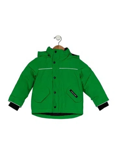 Pre-owned Canada Goose Babies' Toddler Boys' Green Jacket